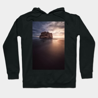 Big rock beach sunset Hoodie